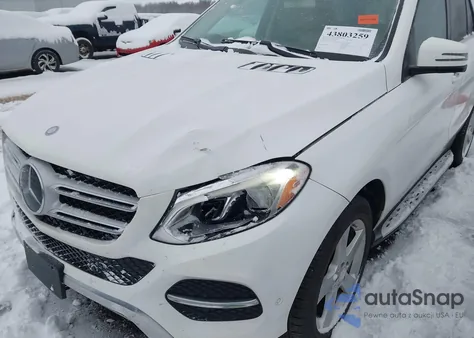 2016 Mercedes-Benz Gle 350 4Matic z USA, uszkodzony, nr VIN 4JGDA5HB4GA770364